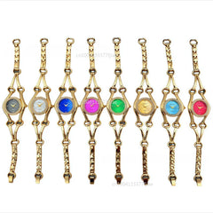 "שעוני יד נשים יוקרתיים, מותג מוביל, אלגנטיים ומעוצבים, רצועת מתכת, מנגנון קוורץ, איכות גבוהה בצבע זהב."