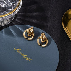 עגילי זהב יוקרתיים