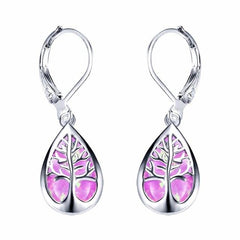 עגילי עץ החיים באופל ובכסף