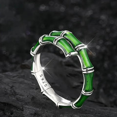 טבעת כסף במבוק