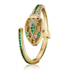 ✨ שעון קווורץ לנשים עם עיצוב נחש וצמיד ריינסטון – מתנה אופנתית לאישה 💎